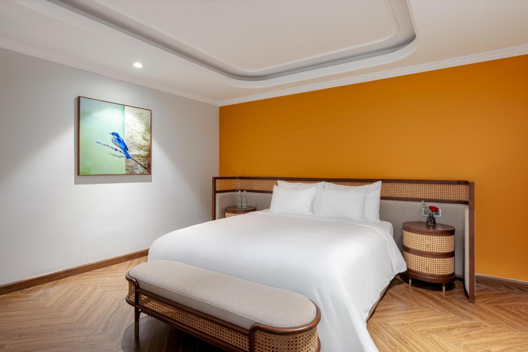 La Siesta Classic Hang Thung Ханой Екстер'єр фото A bedroom at the hotel